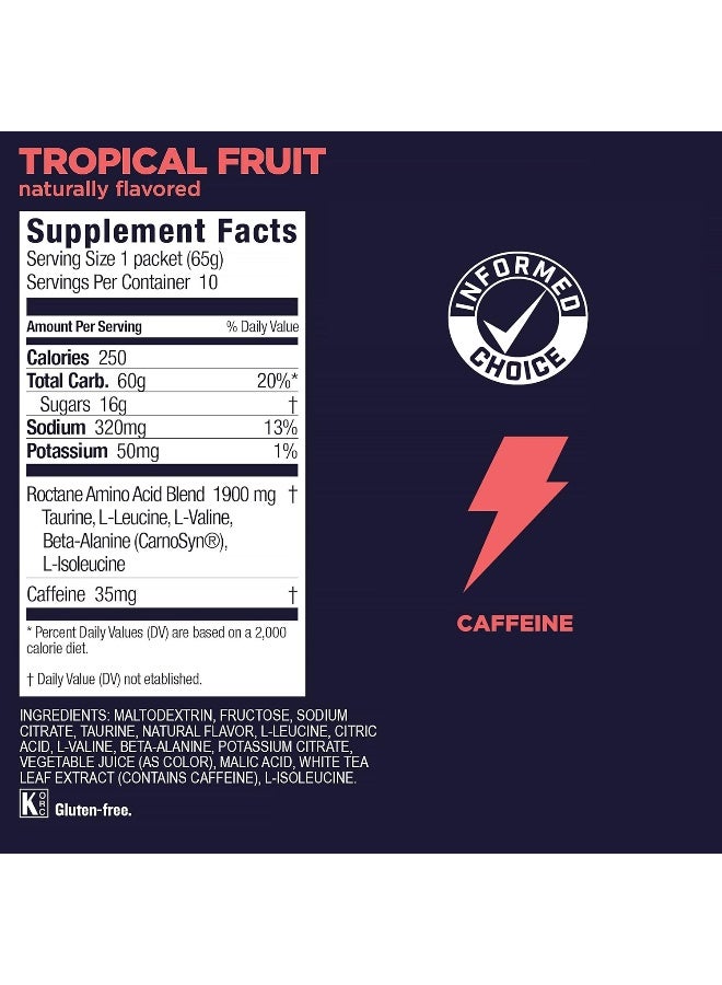 GU Energy Roctane Ultra Endurance Energy Drink Mix, Tropical Fruit - Image 5